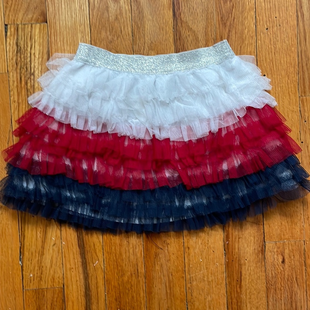 Patriotic layered skirt!